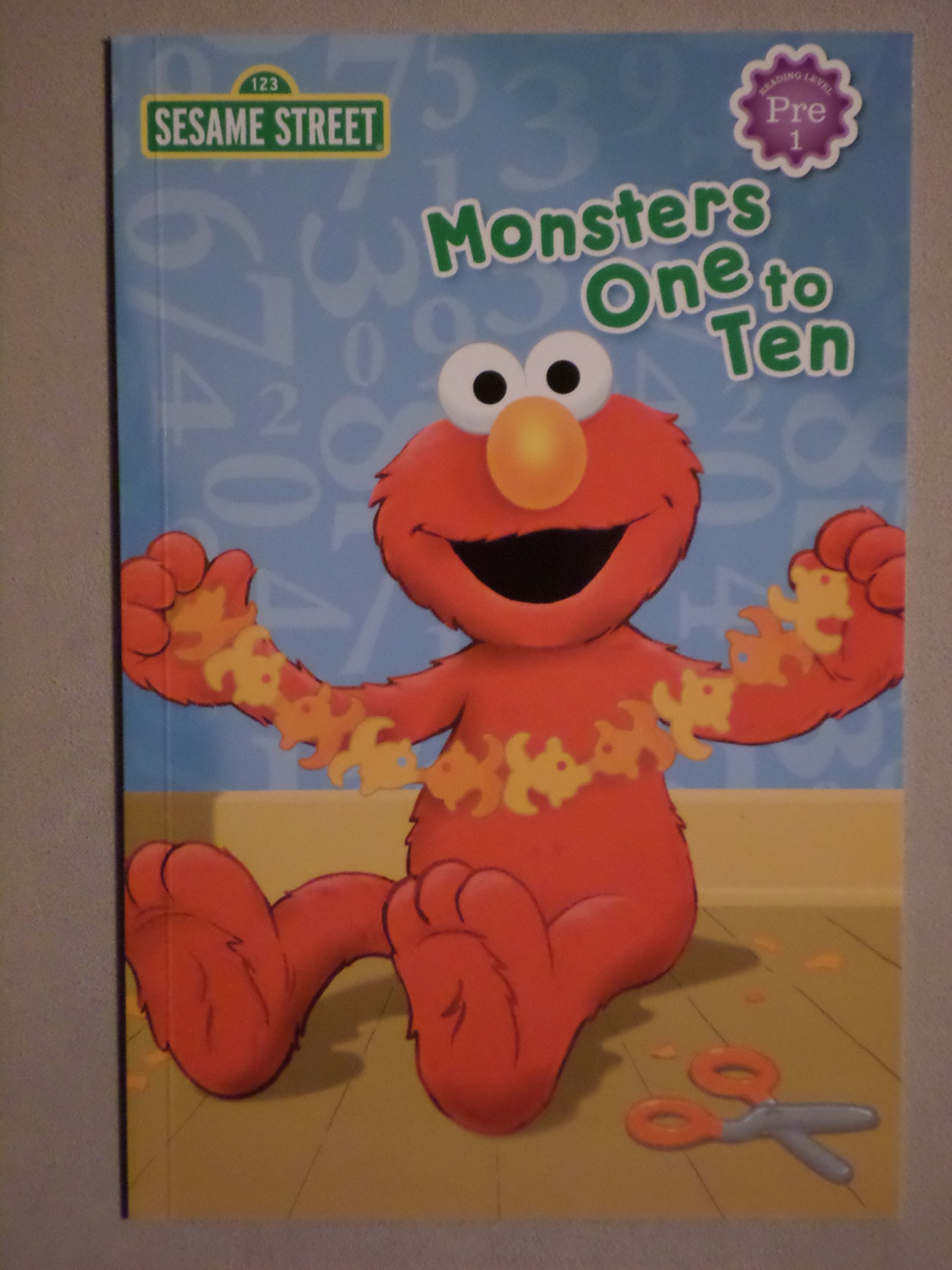Sesame Street Monsters One to Ten