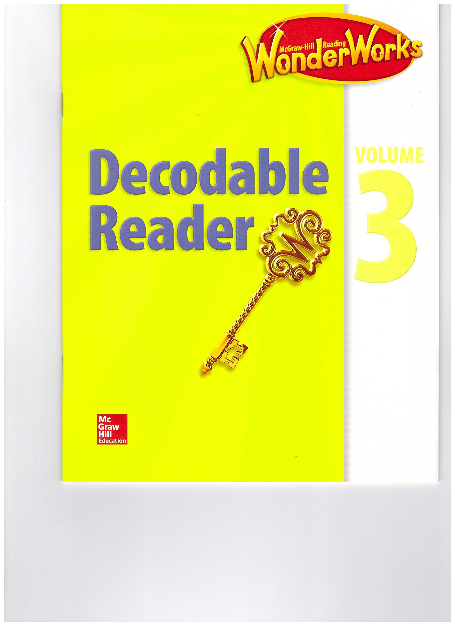 McGraw-Hill Reading WonderWorks Decodable Reader Volume 3