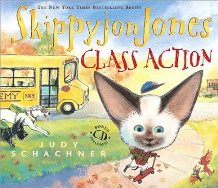 Skippyjon Jones Class Action Hardcover Book with Audio Cd