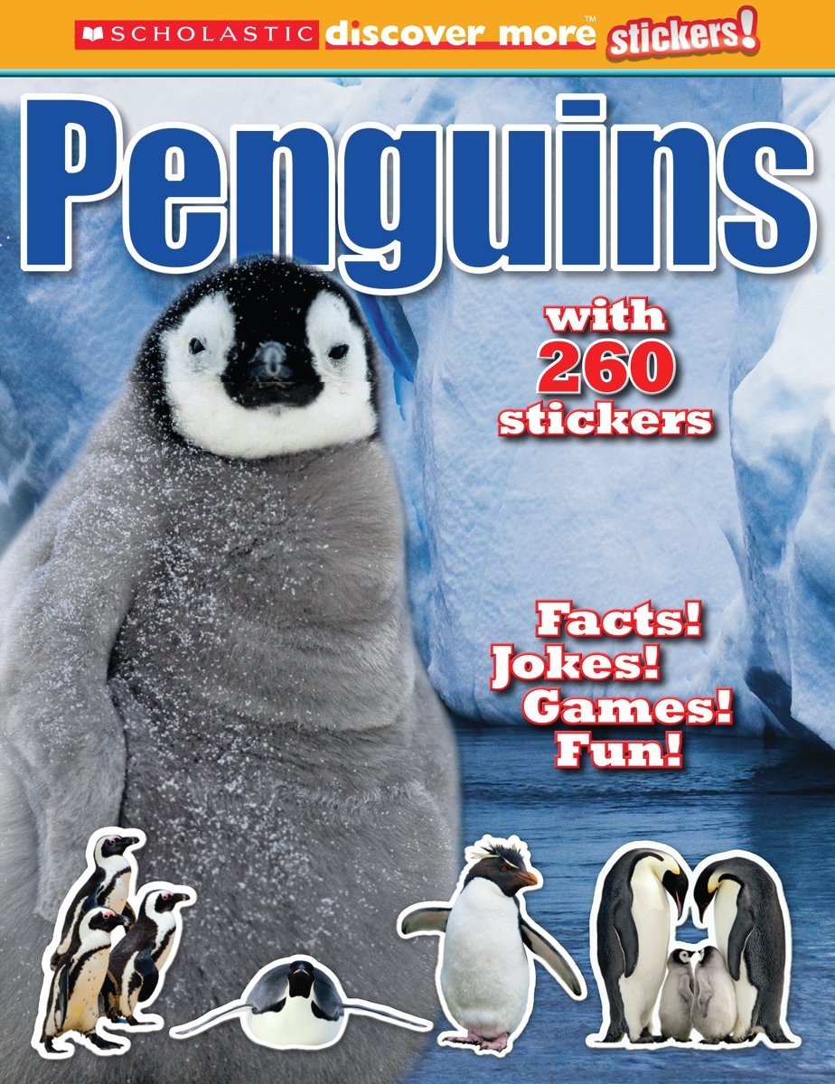Penguins (Scholastic Discover More with Stickers)