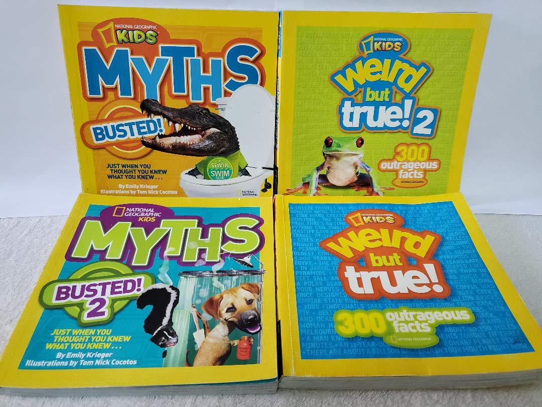 4 sets National Geographic Kids