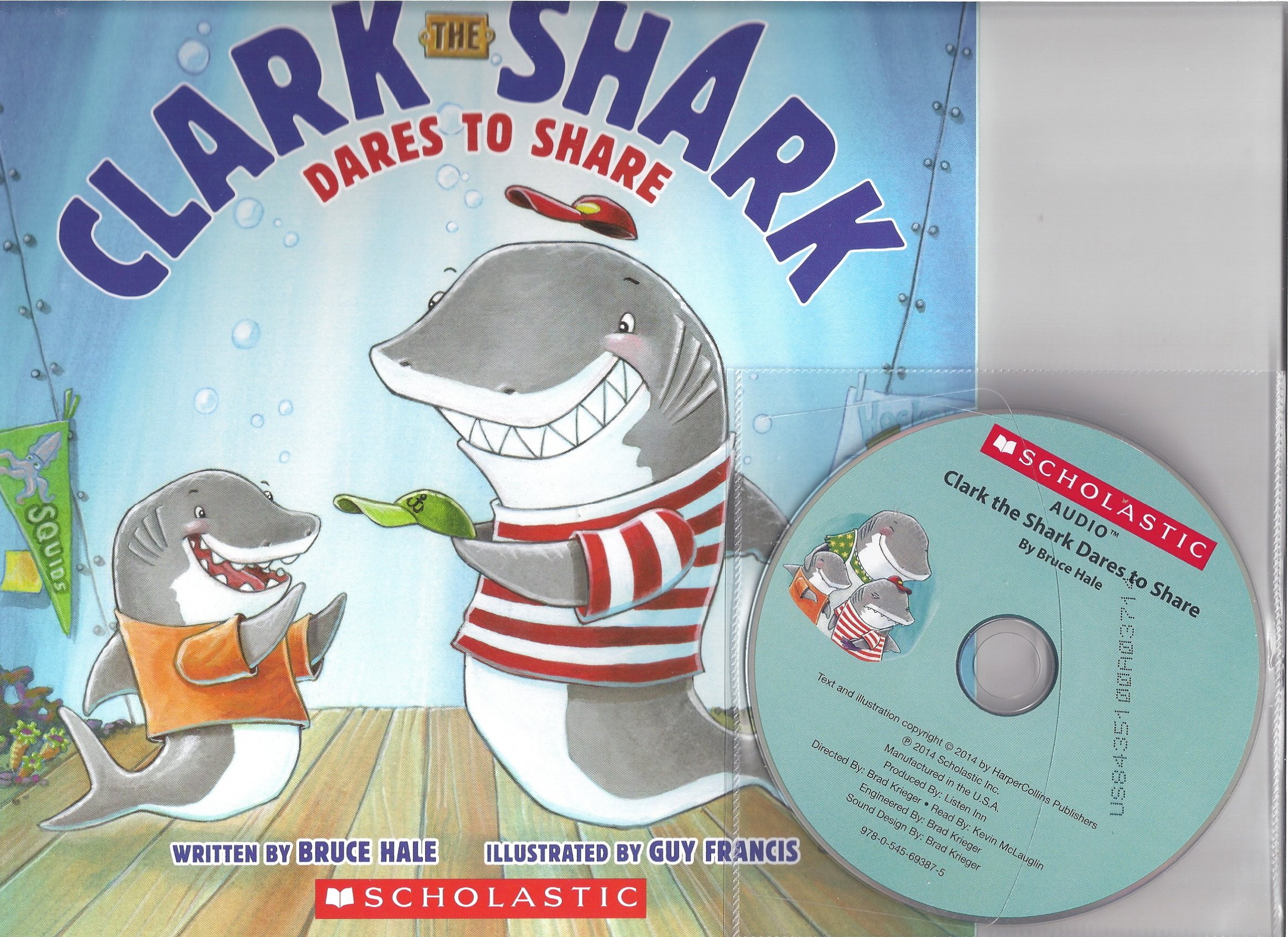 Clark the Shark Dares to Share with Read Along Cd