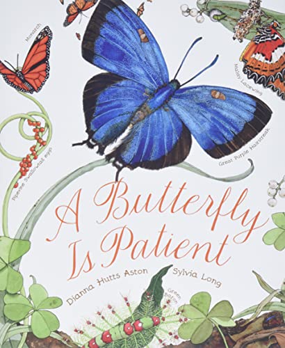 A Butterfly Is Patient: (Nature Books for Kids, Children's Books Ages 3-5, Award Winning Children's Books) (Sylvia Long)