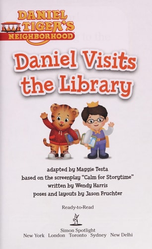 Daniel Visits the Library: Ready-to-Read Pre-Level 1 (Daniel Tiger's Neighborhood)