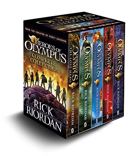 CHILDREN PBS Heroes Of Olympus Complete Collection (5 Book Slipcase)