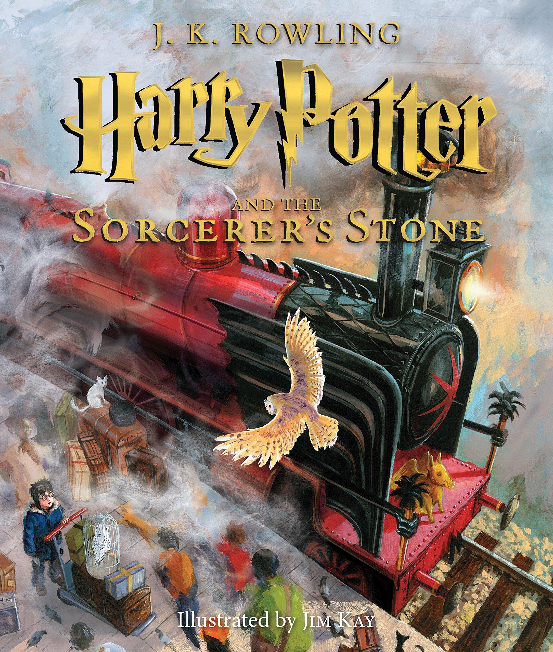 Harry Potter and the Sorcerer's Stone: The Illustrated Edition (Illustrated): The Illustrated Editionvolume 1 (Harry Potter #1)