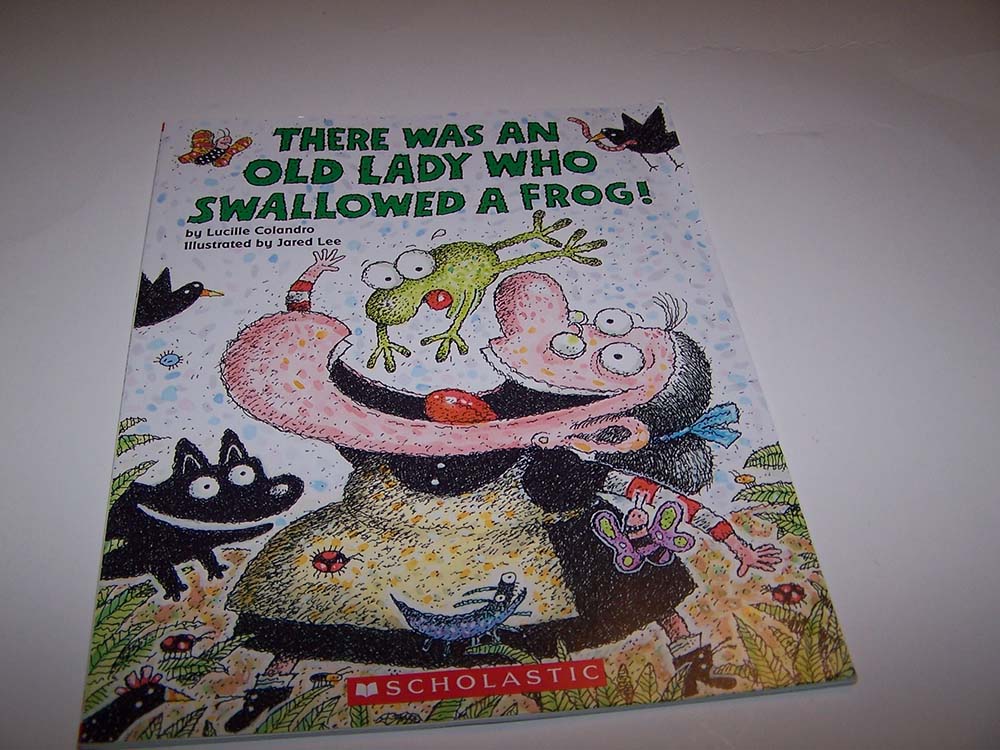 There Was an Old Lady Who Swallowed a Frog!