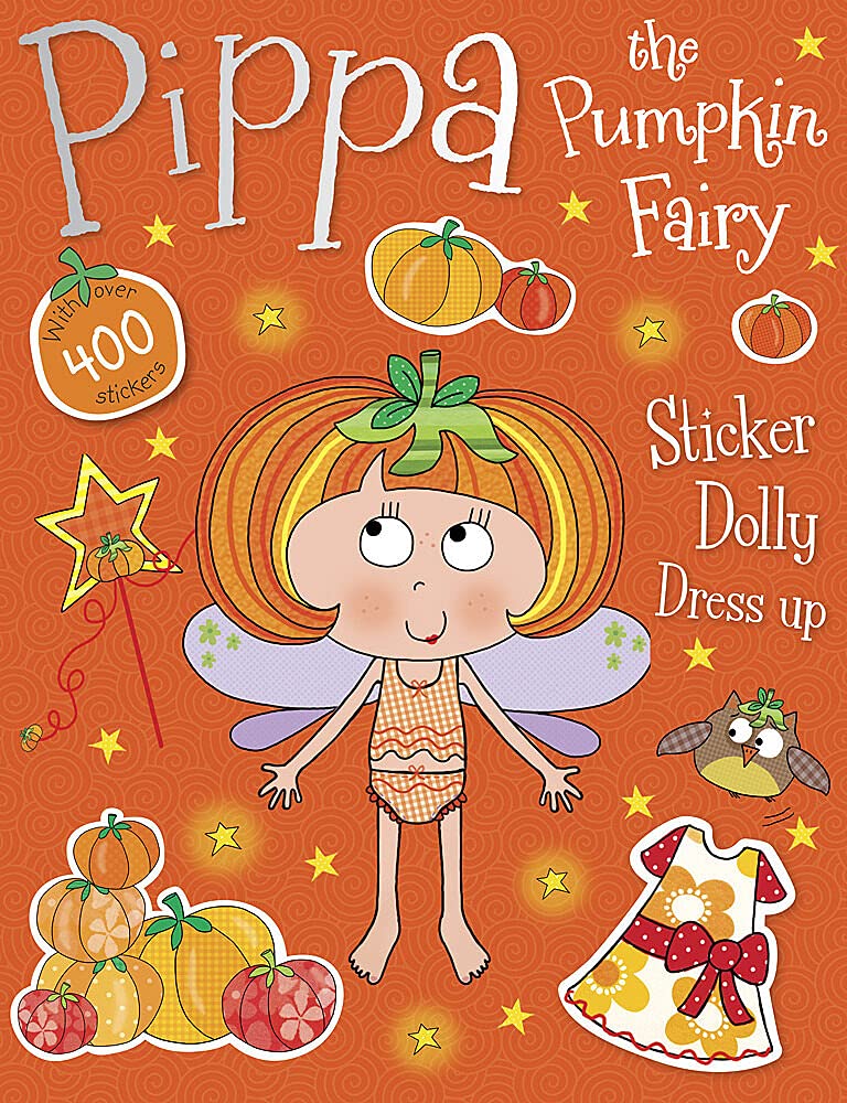 Pippa the Pumpkin Fairy Sticker Dolly Dress Up