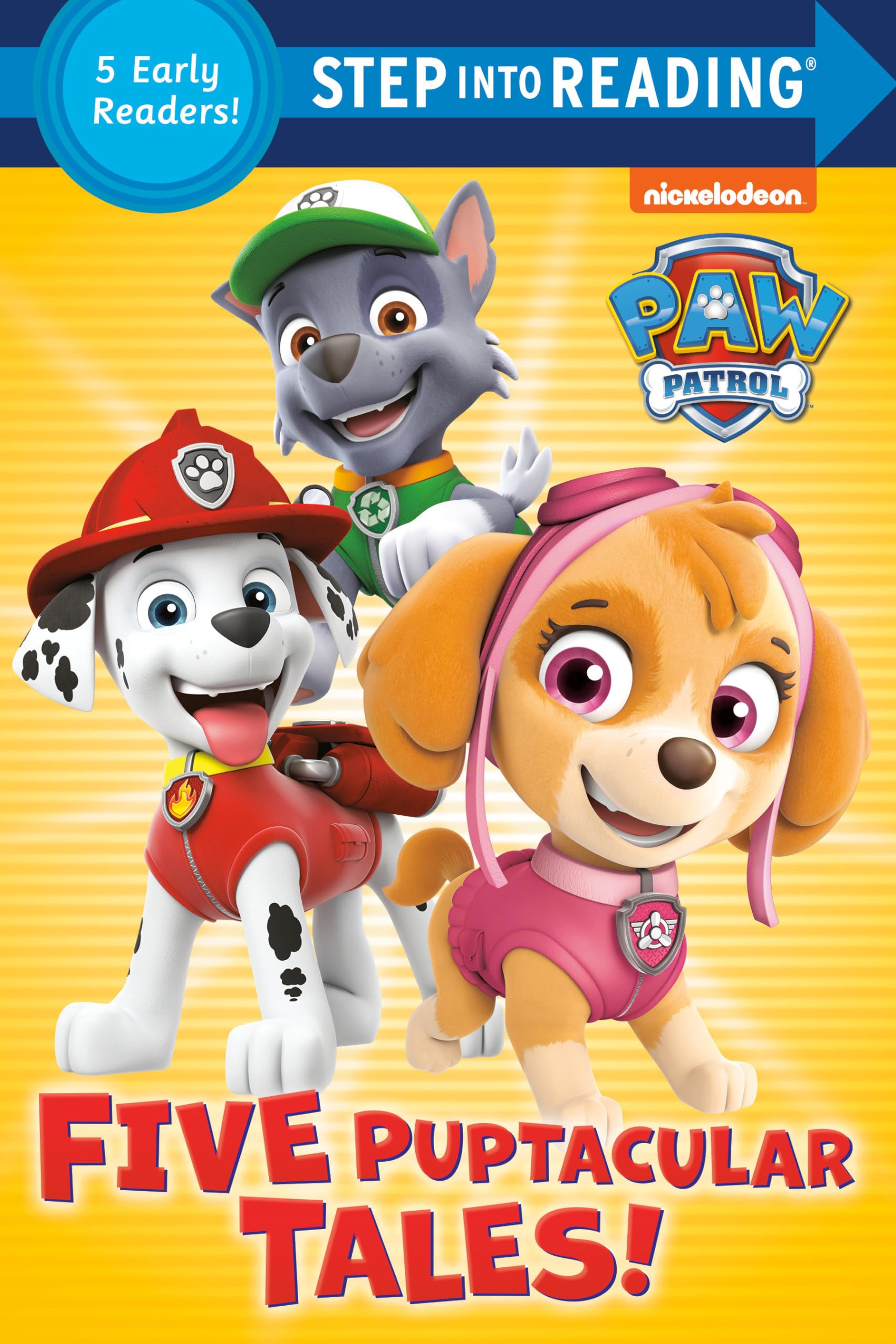 Five Puptacular Tales! (PAW Patrol) (Step into Reading)