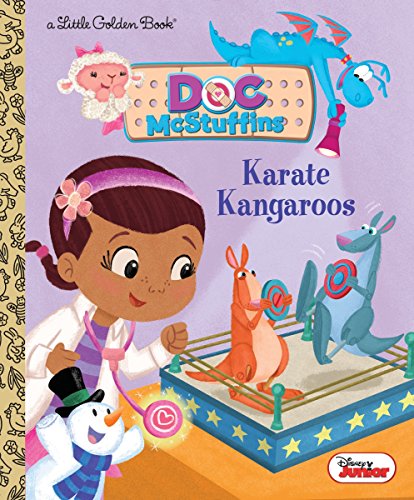 Karate Kangaroos (Disney Junior: Doc McStuffins) (Little Golden Book)