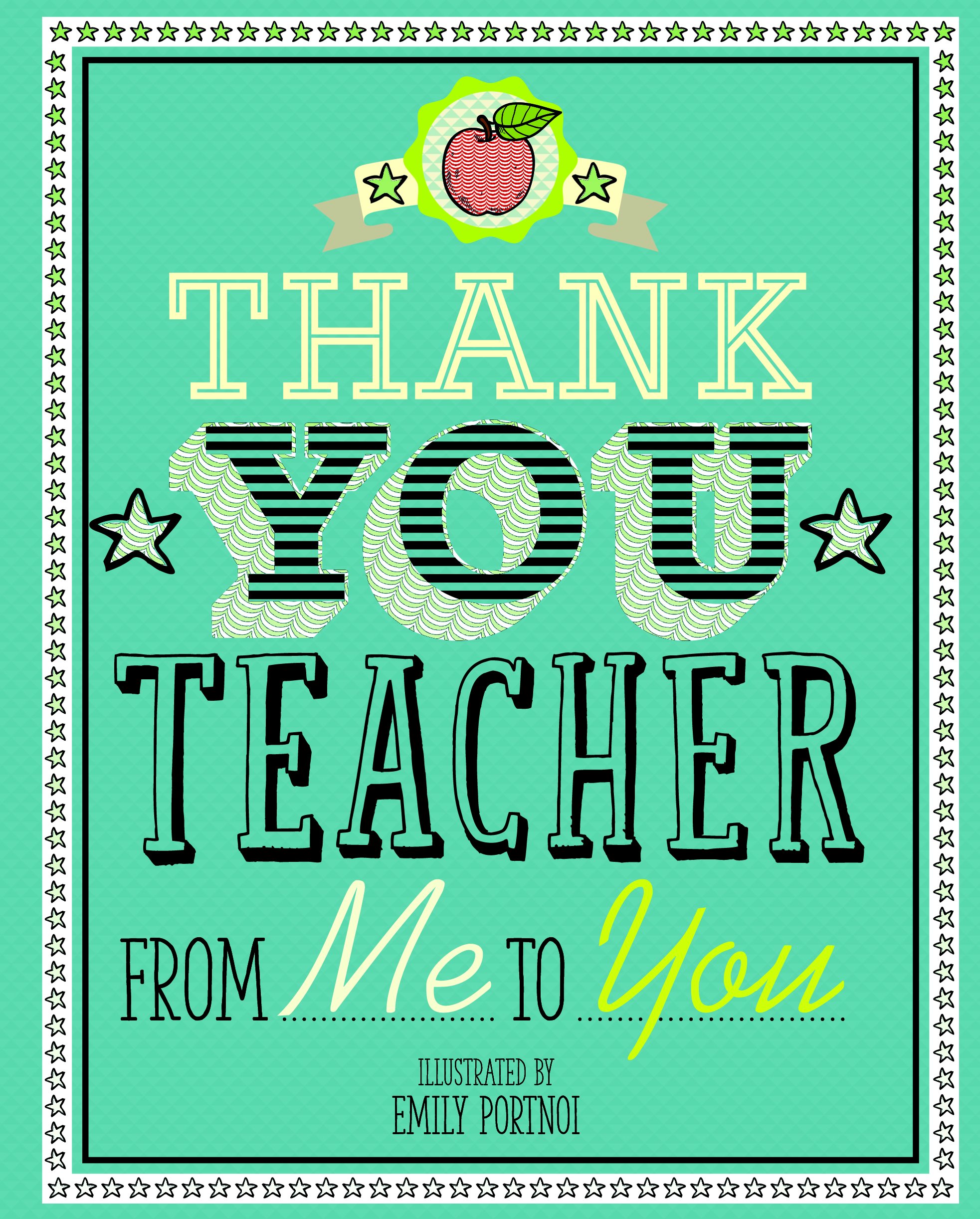 Thank You Teacher