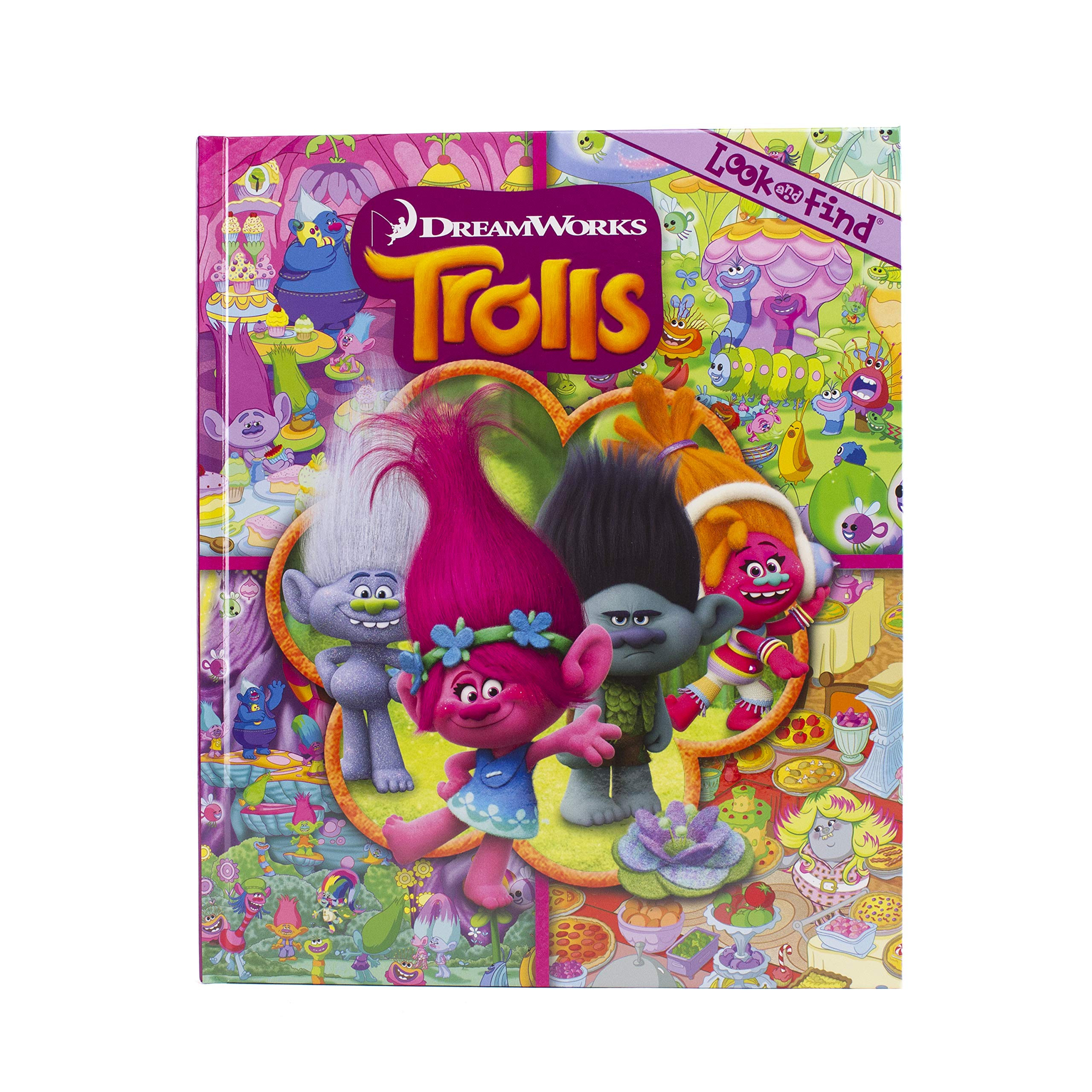 DreamWorks Trolls - Look and Find Activity Book - PI Kids