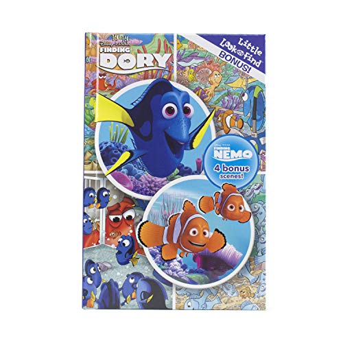 Disney Pixar - Finding Dory Little and Finding Nemo Little Look and Find Bonus - PI Kids