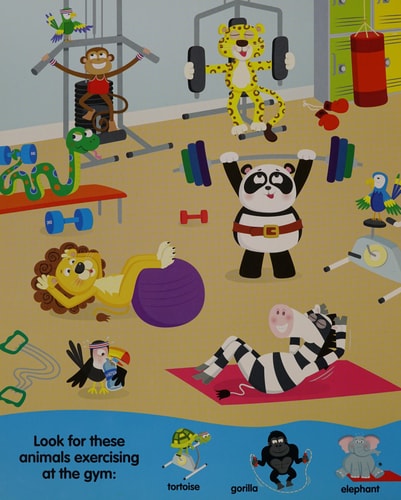 My First Search & Find Animal Friends-Identify Animals, Colors and Numbers Along the Way!