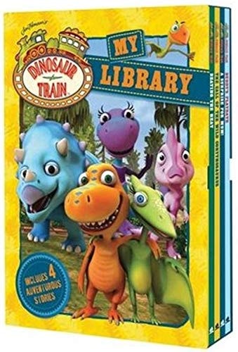 Dinosaur Train My Library 4 Hardcover Books with Slipcase