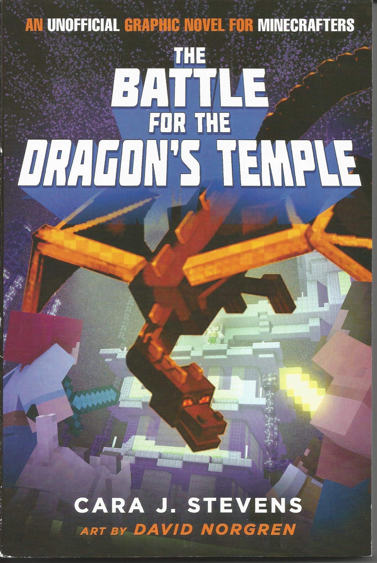 The Battle for the Dragon's Temple (An Unofficial Graphic Novel for Minecrafters)