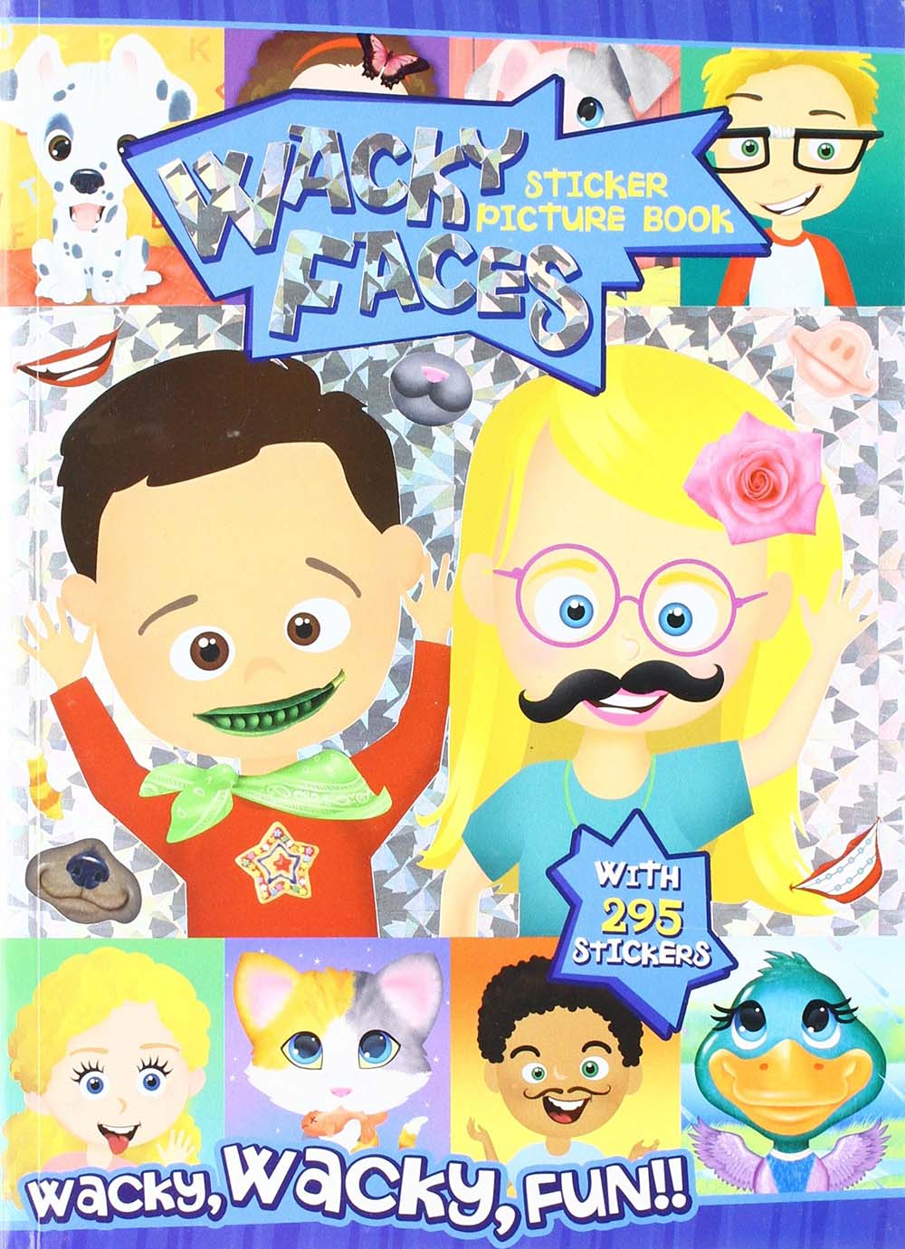Wacky Faces Create a Face With Stickers & Foil