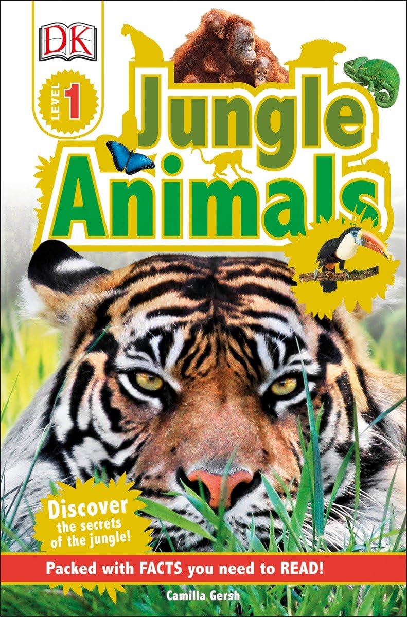 DK Readers L1: Jungle Animals: Discover the Secrets of the Jungle! (DK Readers Level 1)
