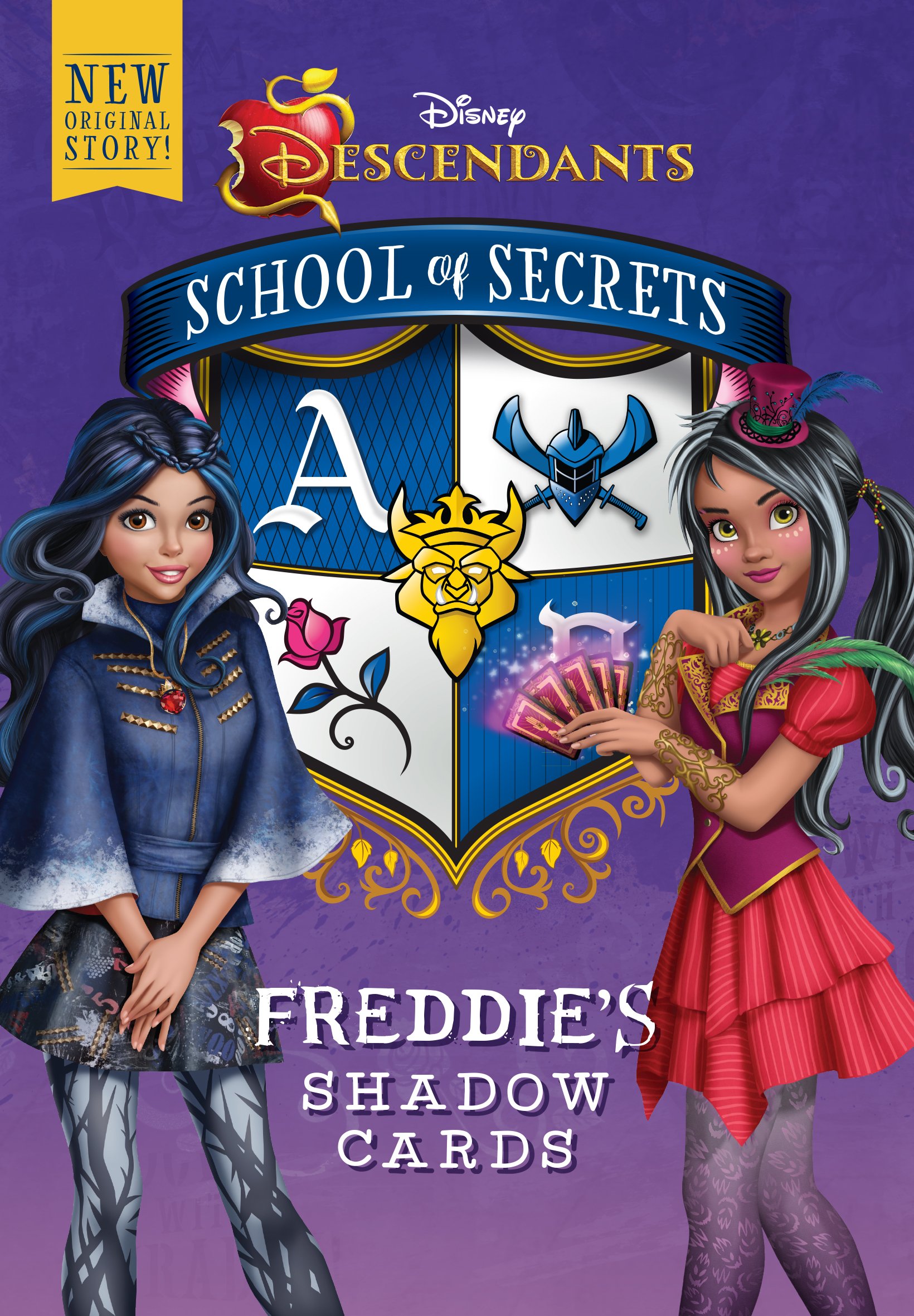 School of Secrets: Freddie's Shadow Cards (Disney Descendants) (School of Secrets, 2)