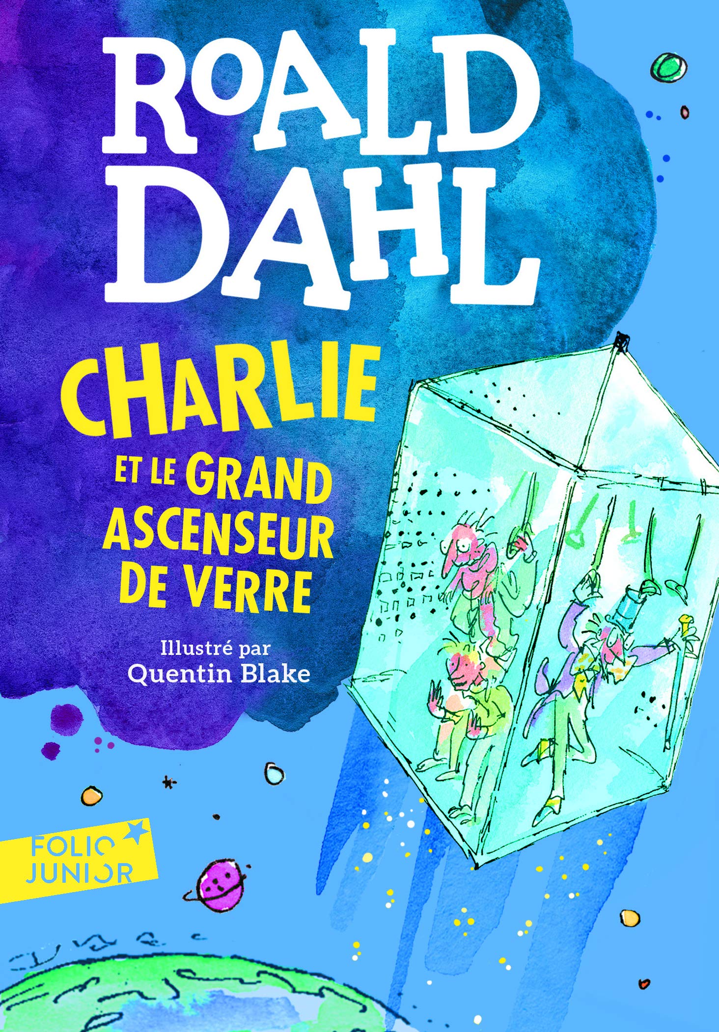 Charlie et le grand ascenseur de verre (Folio Junior) (French Edition)