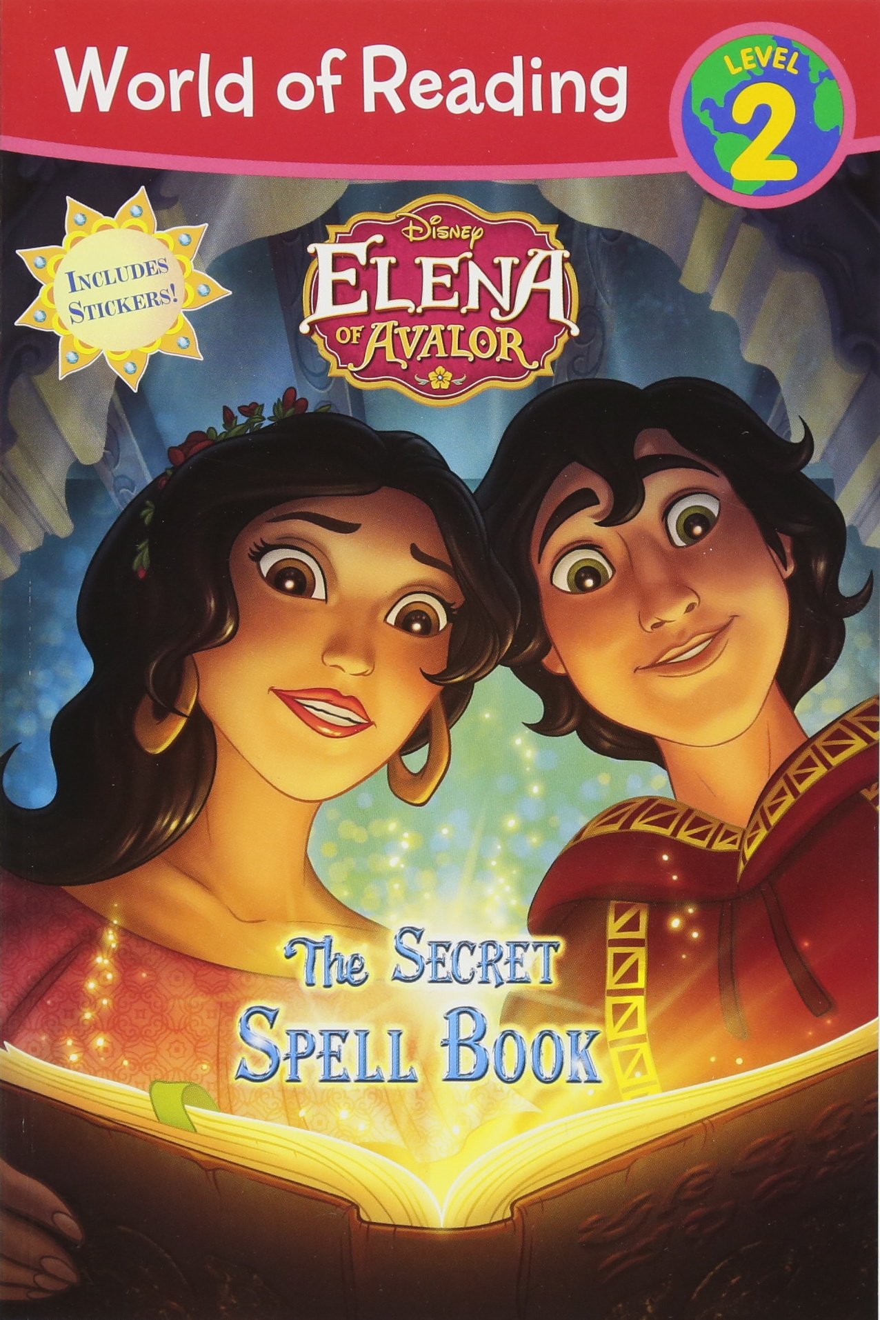 World of Reading: Elena of Avalor The Secret Spell Book: Level 2