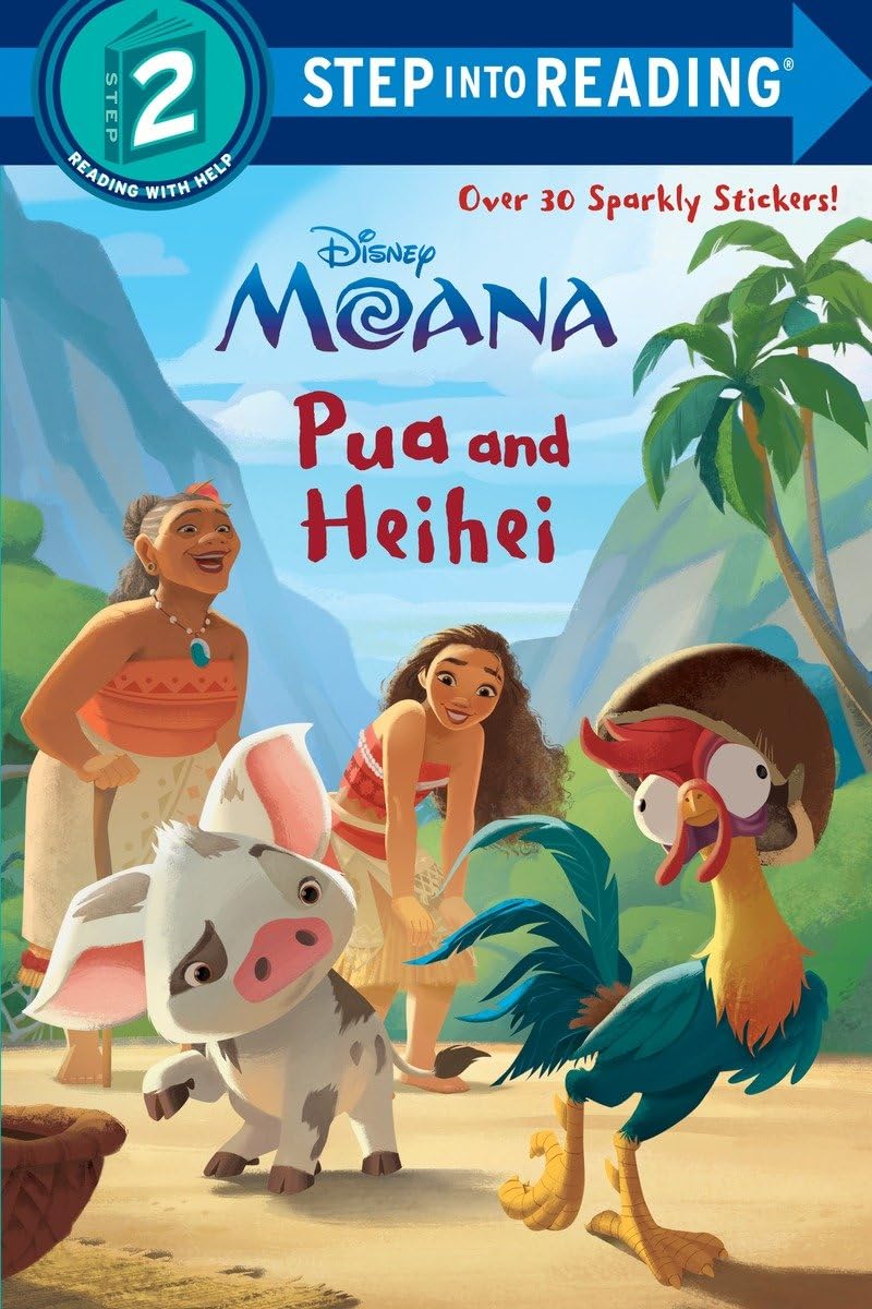 Pua and Heihei (Disney Moana) (Step into Reading)