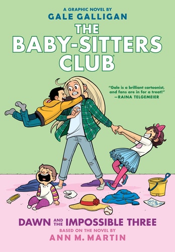 Dawn and the Impossible Three: A Graphic Novel: Full-Color Edition (The Baby-Sitters Club #5) (5) (The Baby-Sitters Club Graphix)
