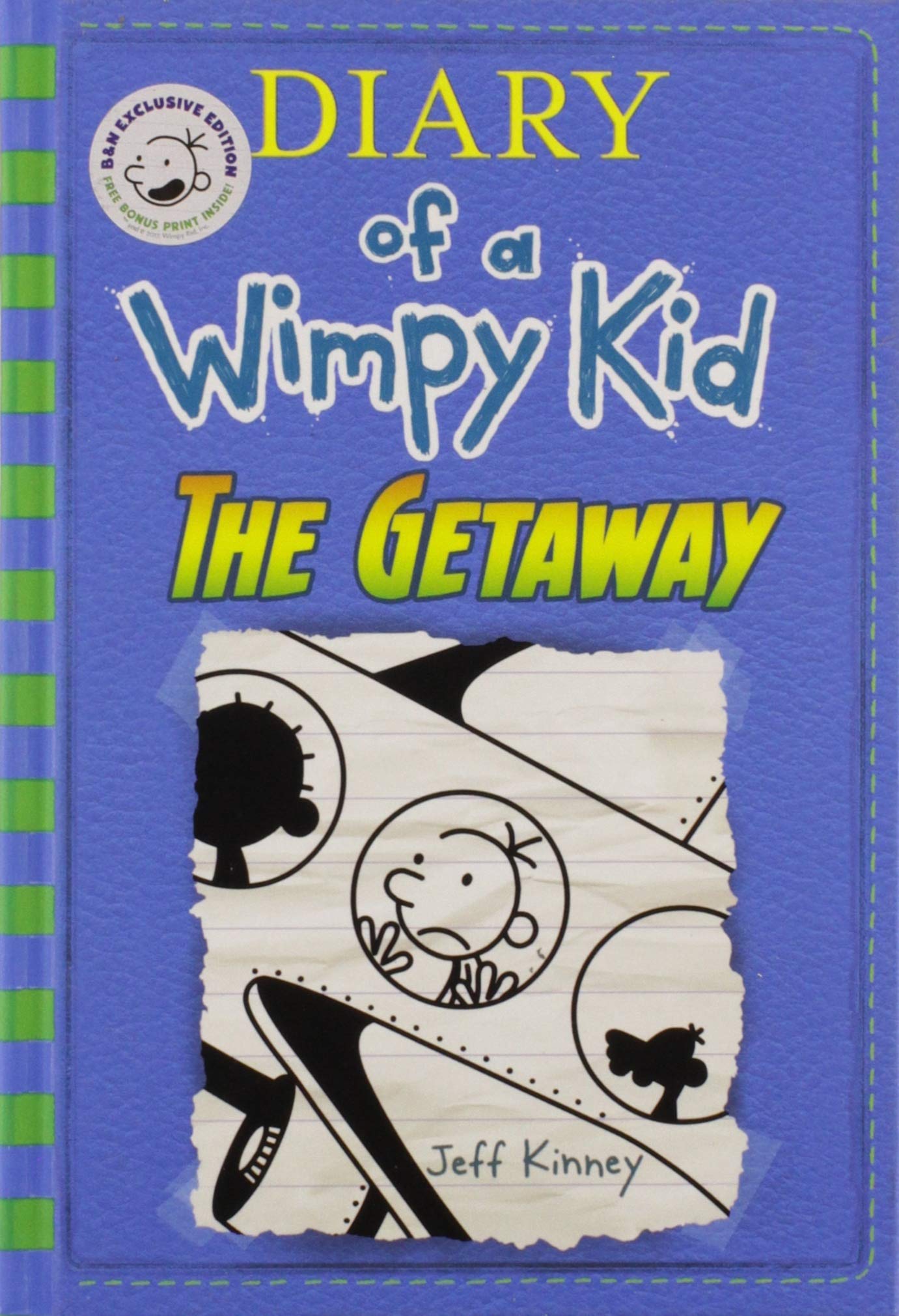 The Getaway (Diary of a Wimpy Kid Book 12) (Exclusive B&N Edition)