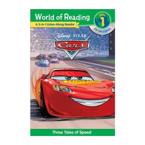 World of Reading Cars 3-in-1 Listen-Along Reader (World of Reading Level 1) 3 Tales of Adventure with CD!