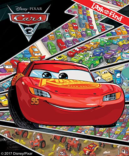 Disney Pixar - Cars 3 Look and Find Activity Book - PI Kids