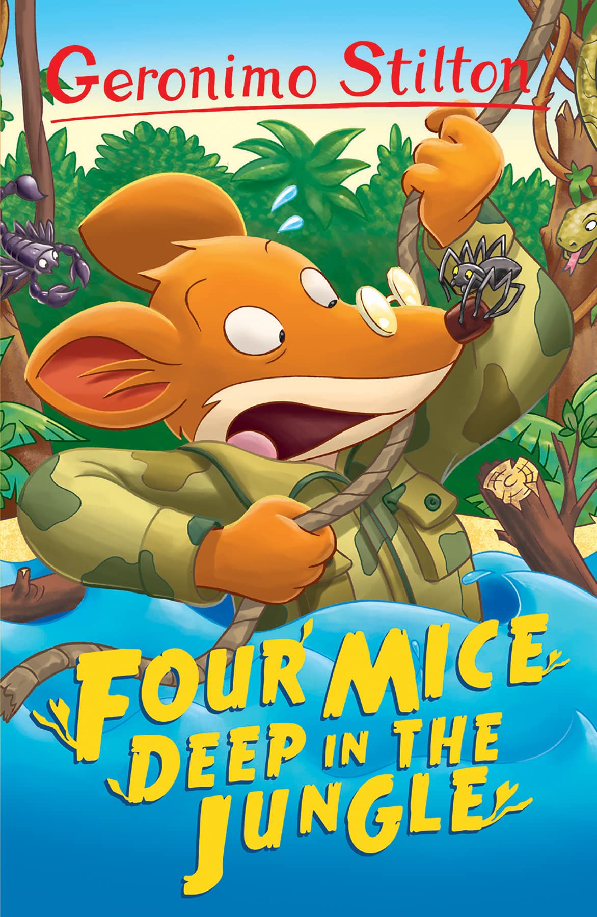 Four Mice Deep in the Jungle (Geronimo Stilton Funny Tales)