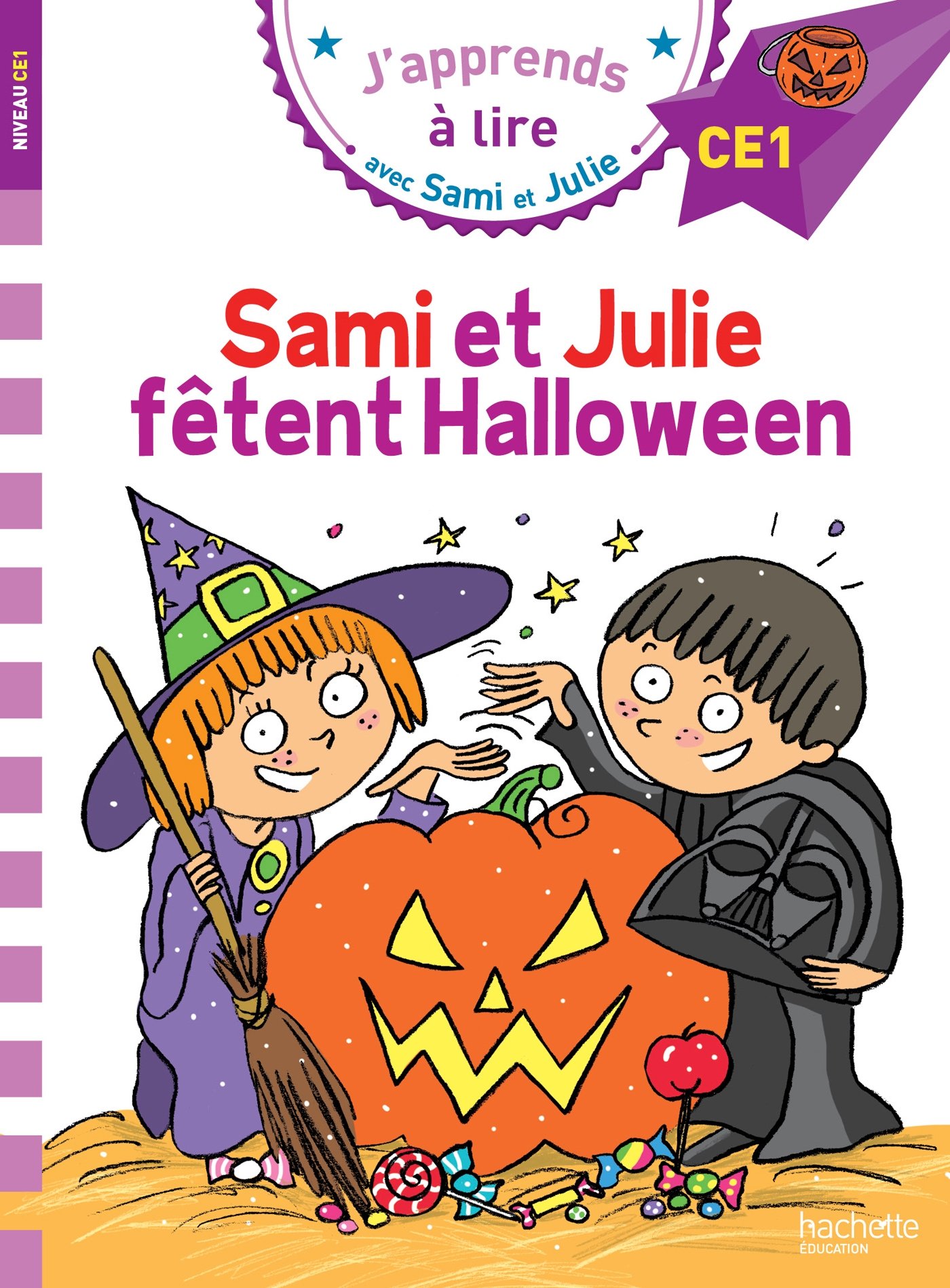 Sami et Julie CE1 Sami et Julie fêtent Halloween (French Edition)