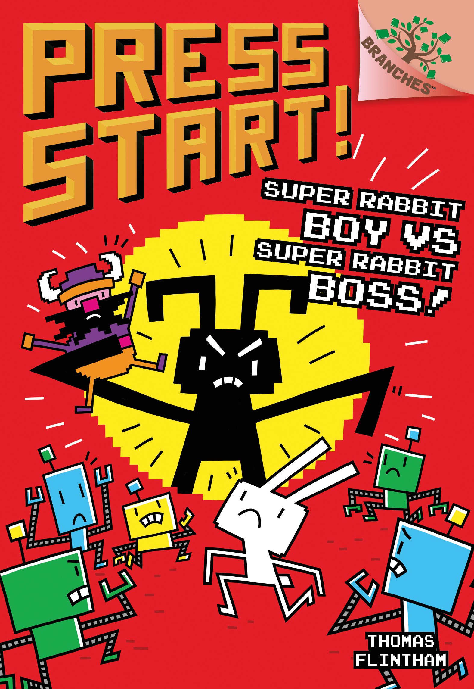 Super Rabbit Boy vs. Super Rabbit Boss a Branches Book (Press Start 4), Volume 4 (Press Start )