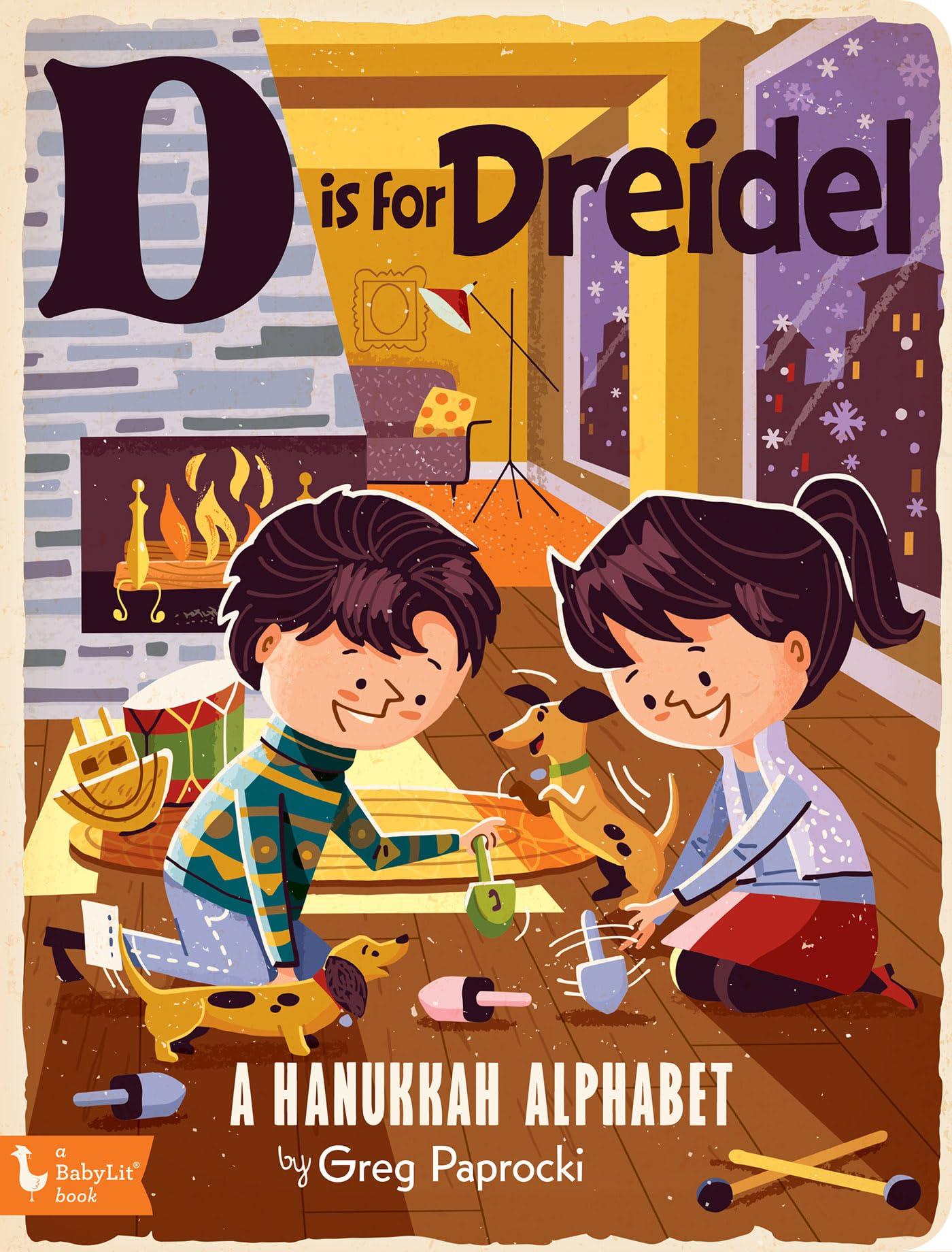 D Is for Dreidel: A Hanukkah Alphabet (Babylit)
