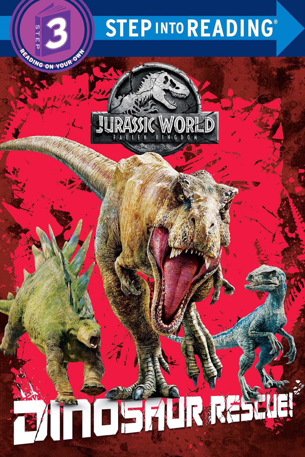 Dinosaur Rescue! (Jurassic World: Fallen Kingdom) (Step into Reading)