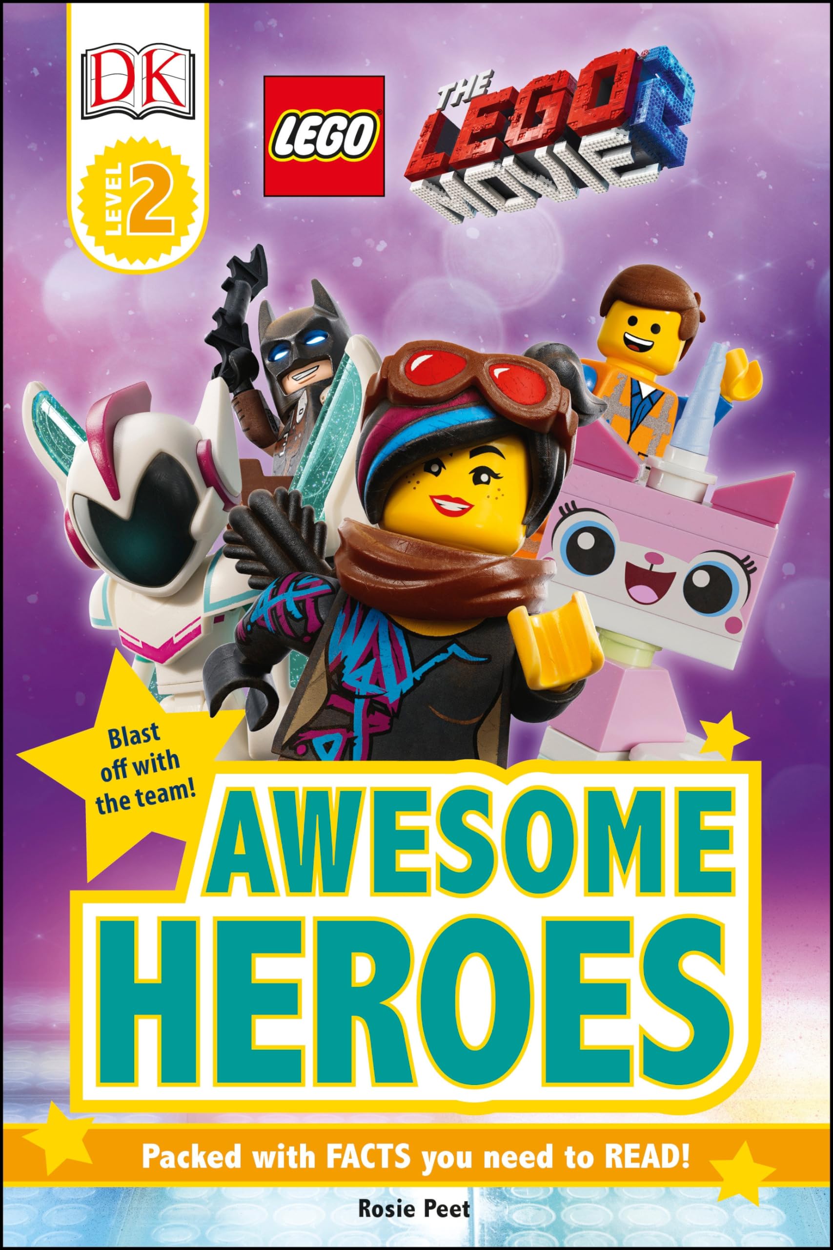 THE LEGO® MOVIE 2â„¢ Awesome Heroes (DK Readers Level 2)