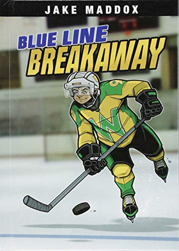 Blue Line Breakaway (Jake Maddox Sports Stories)