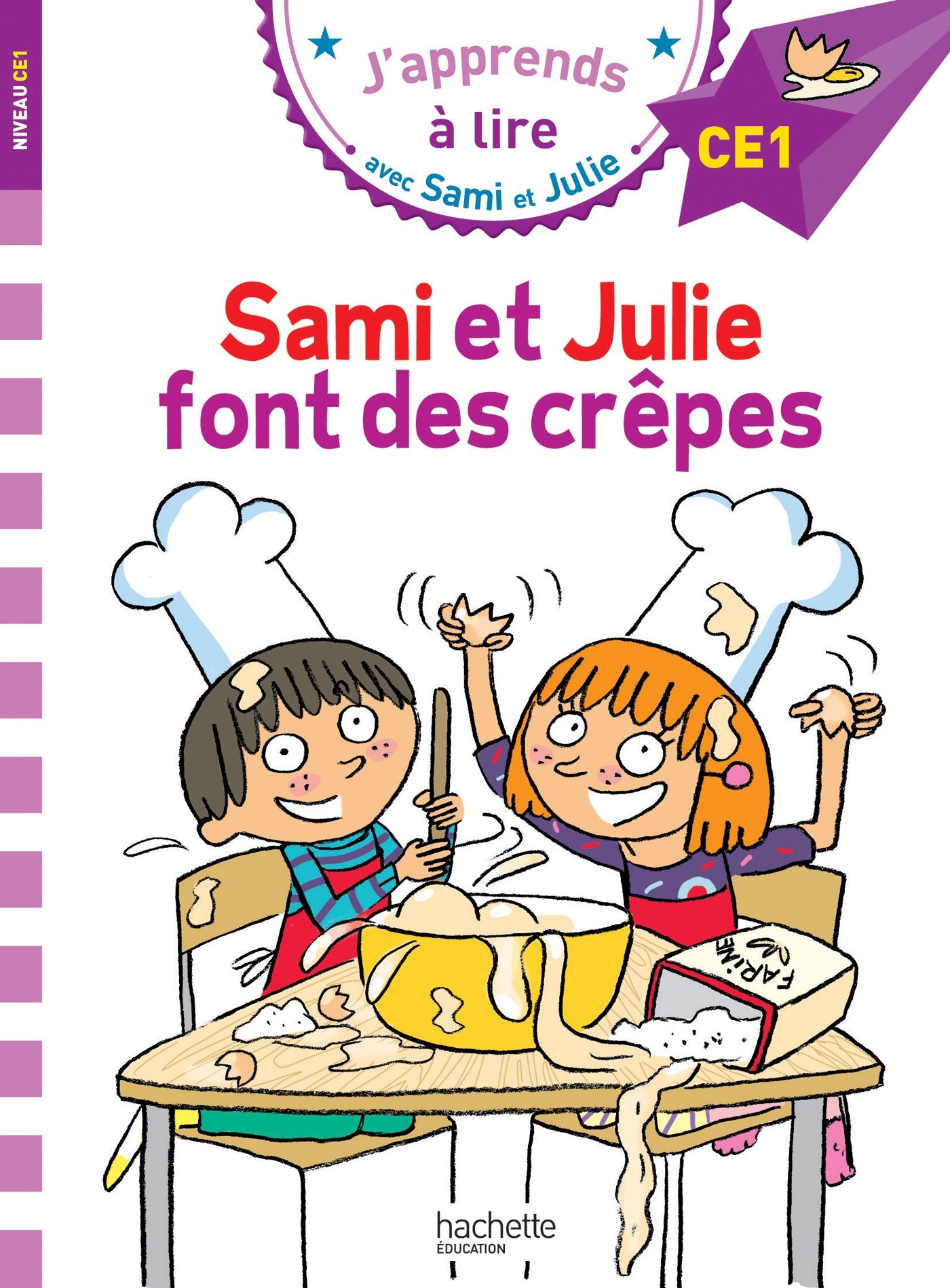 Sami et Julie fait des crepes (French Edition)