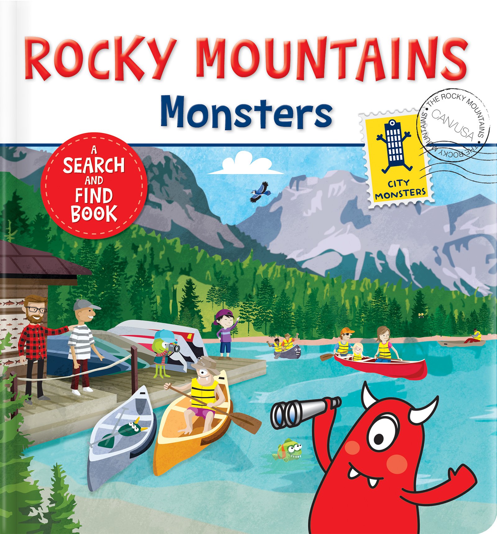 The Rocky Mountains Monsters: A Search and Find Book