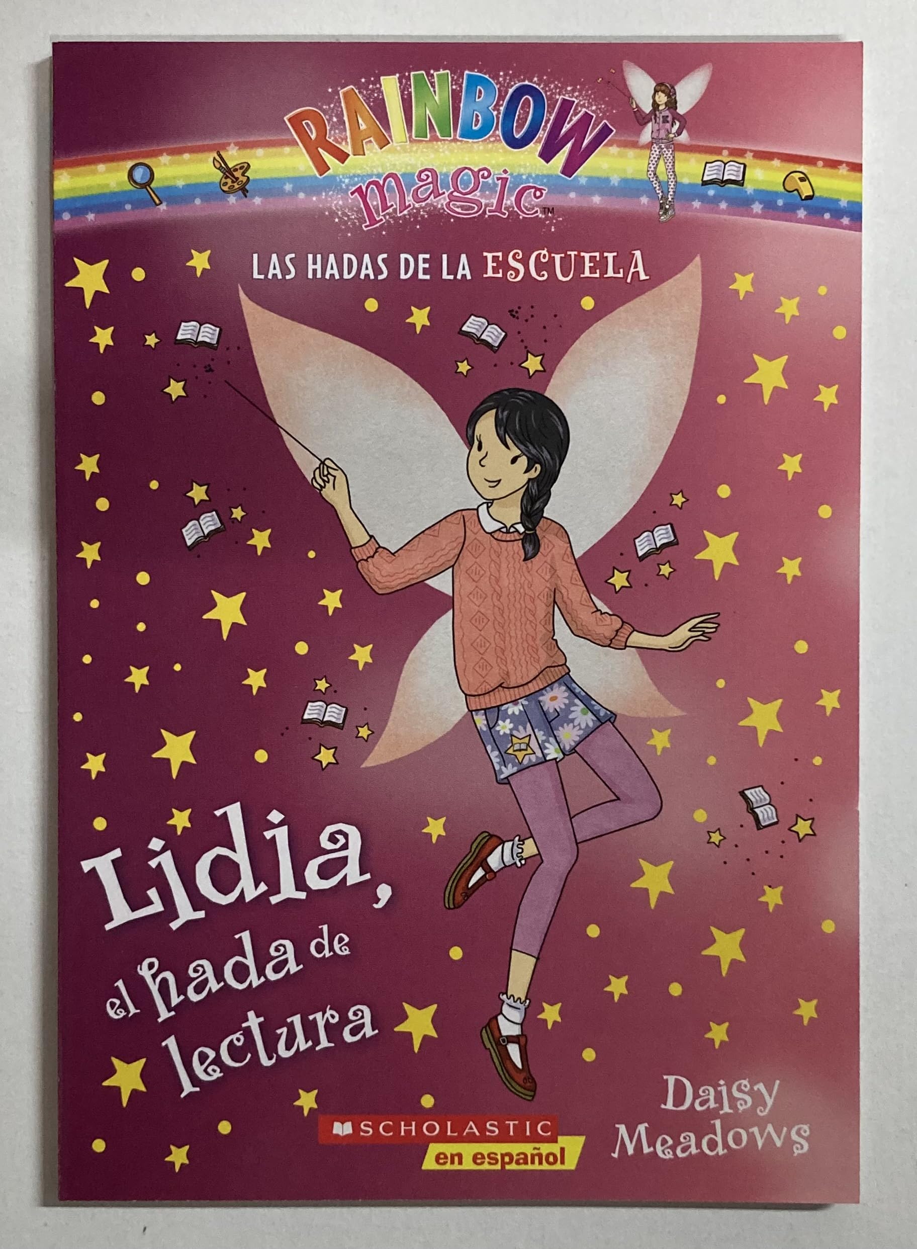 Rainbow Magic: Las Hadas de la Escuela - Lidia, el hada de lectura