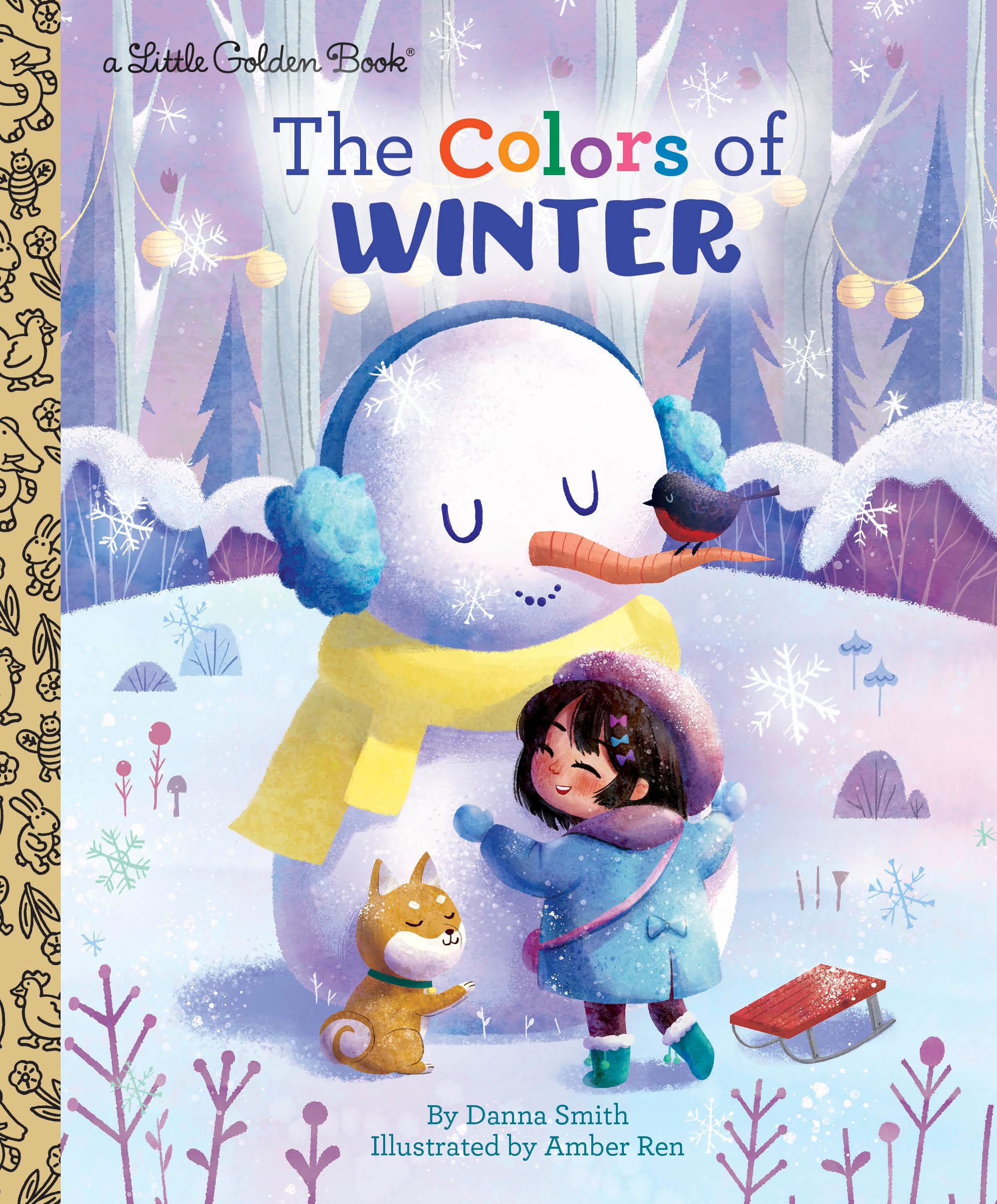 The Colors of Winter (Little Golden Book)