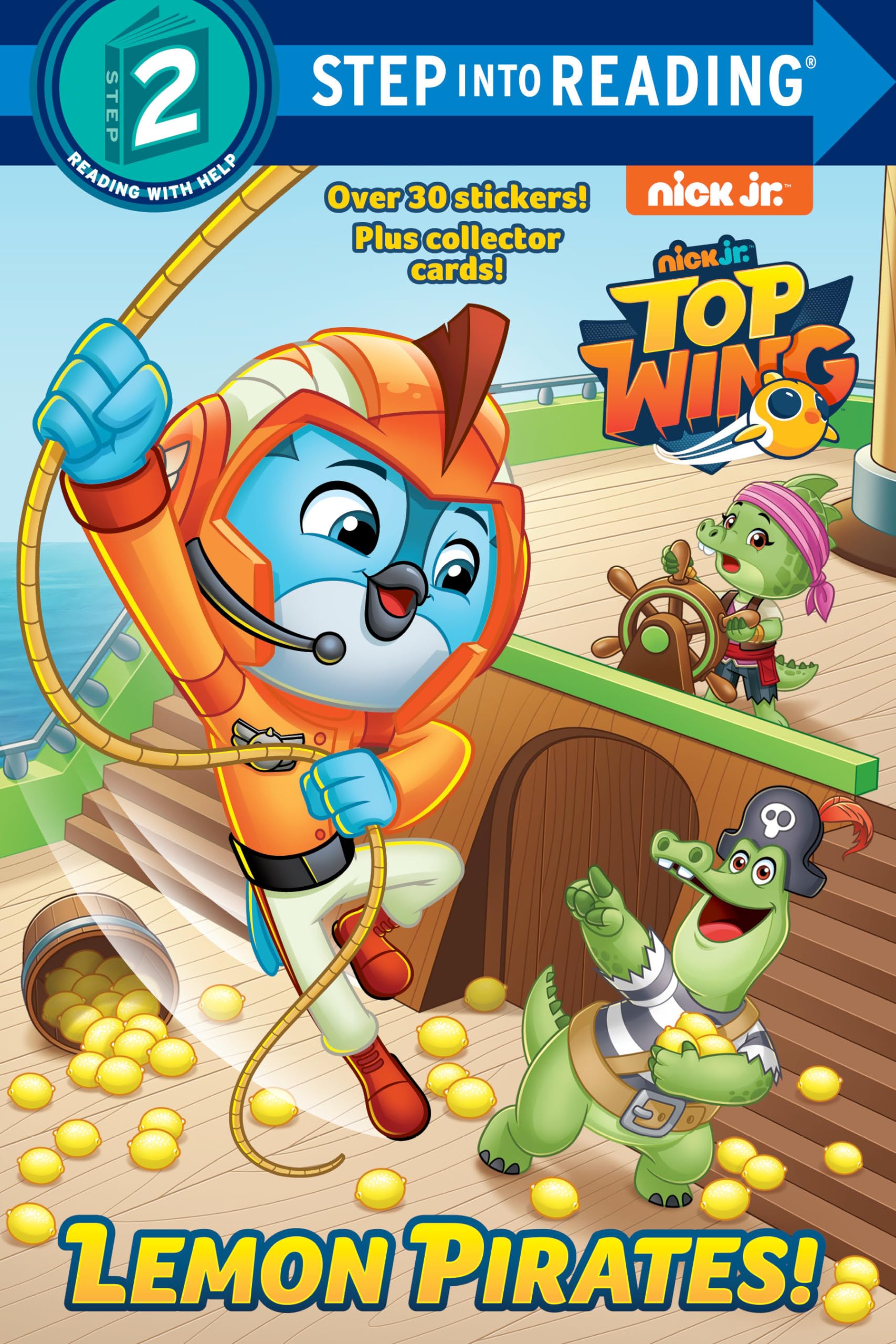 Lemon Pirates! (Top Wing) (Step into Reading)