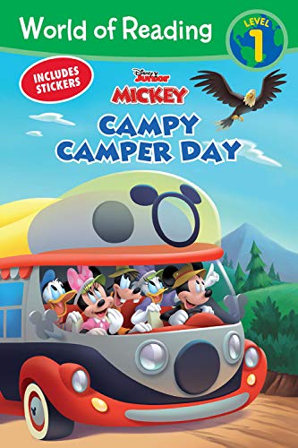 World of Reading:: Mickey Mouse Mixed-Up Adventures Campy Camper Day-Level 1 Reader