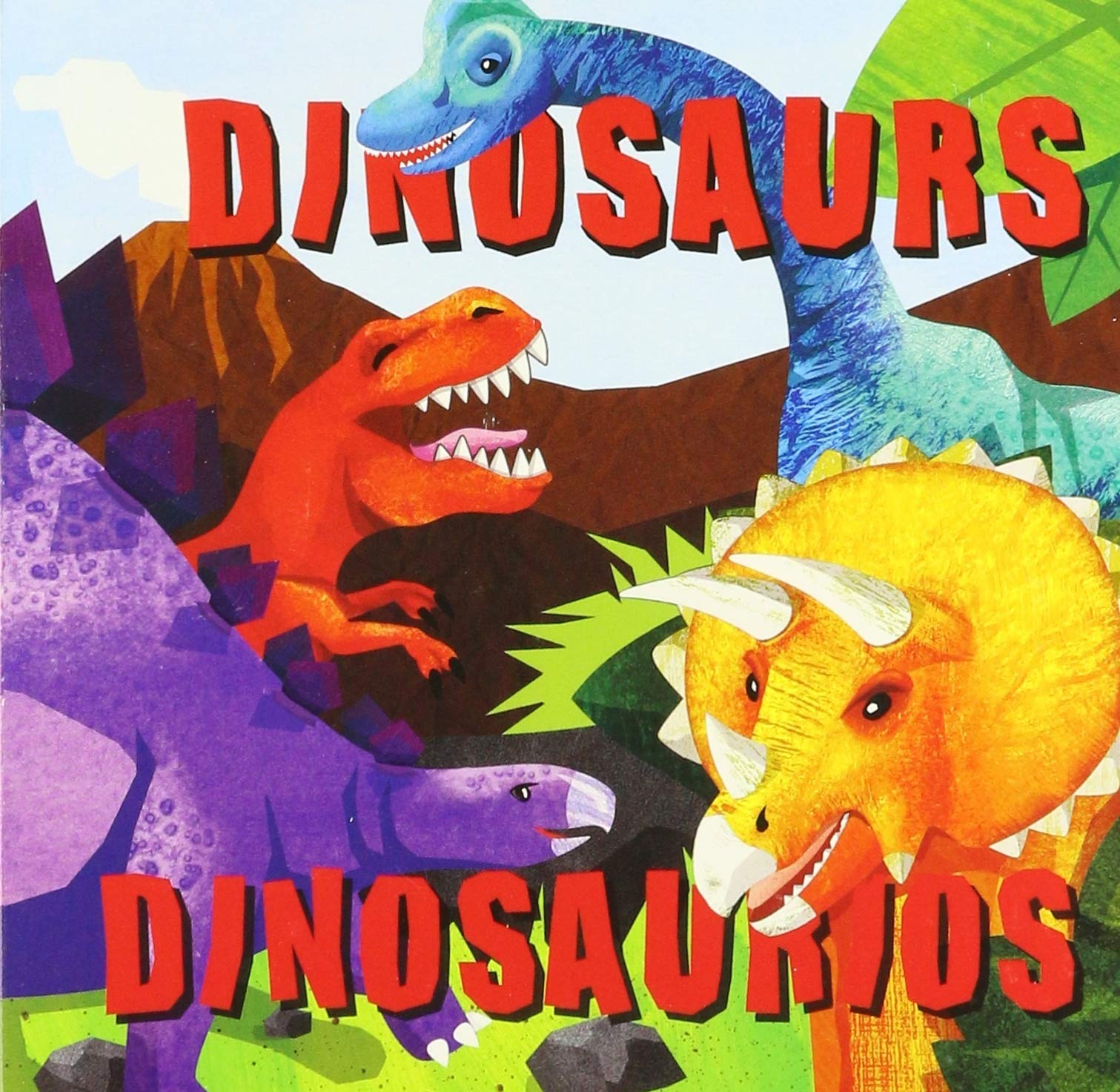 Dinosaurs/Dinosaurios (Amazing Actions Bilingual) (English and Spanish Edition)