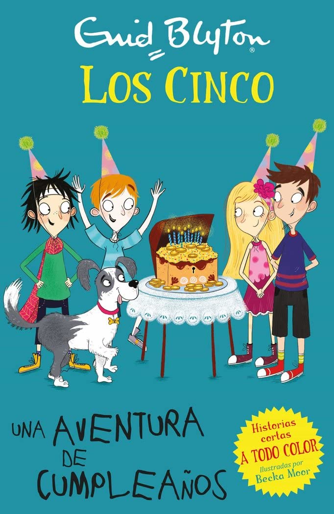 Una aventura de cumpleaños (Los Cinco Historias Cortas) (Spanish Edition)