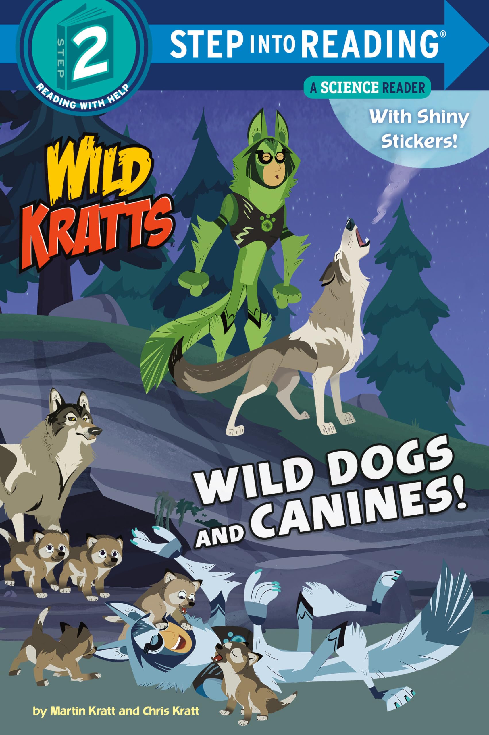 Wild Dogs and Canines! (Wild Kratts) (Step into Reading)