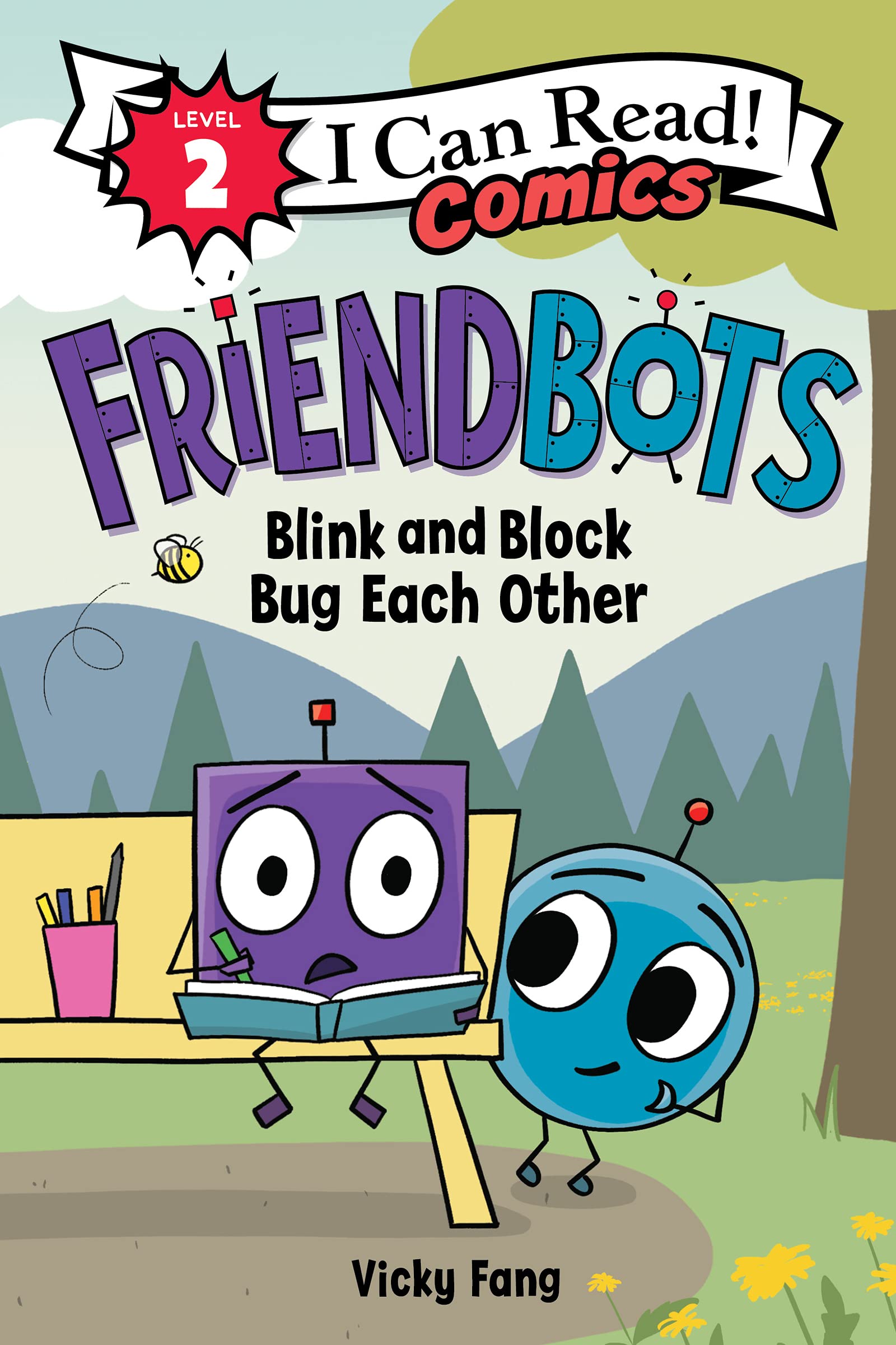 Friendbots: Blink and Block Bug Each Other (I Can Read Comics Level 2)