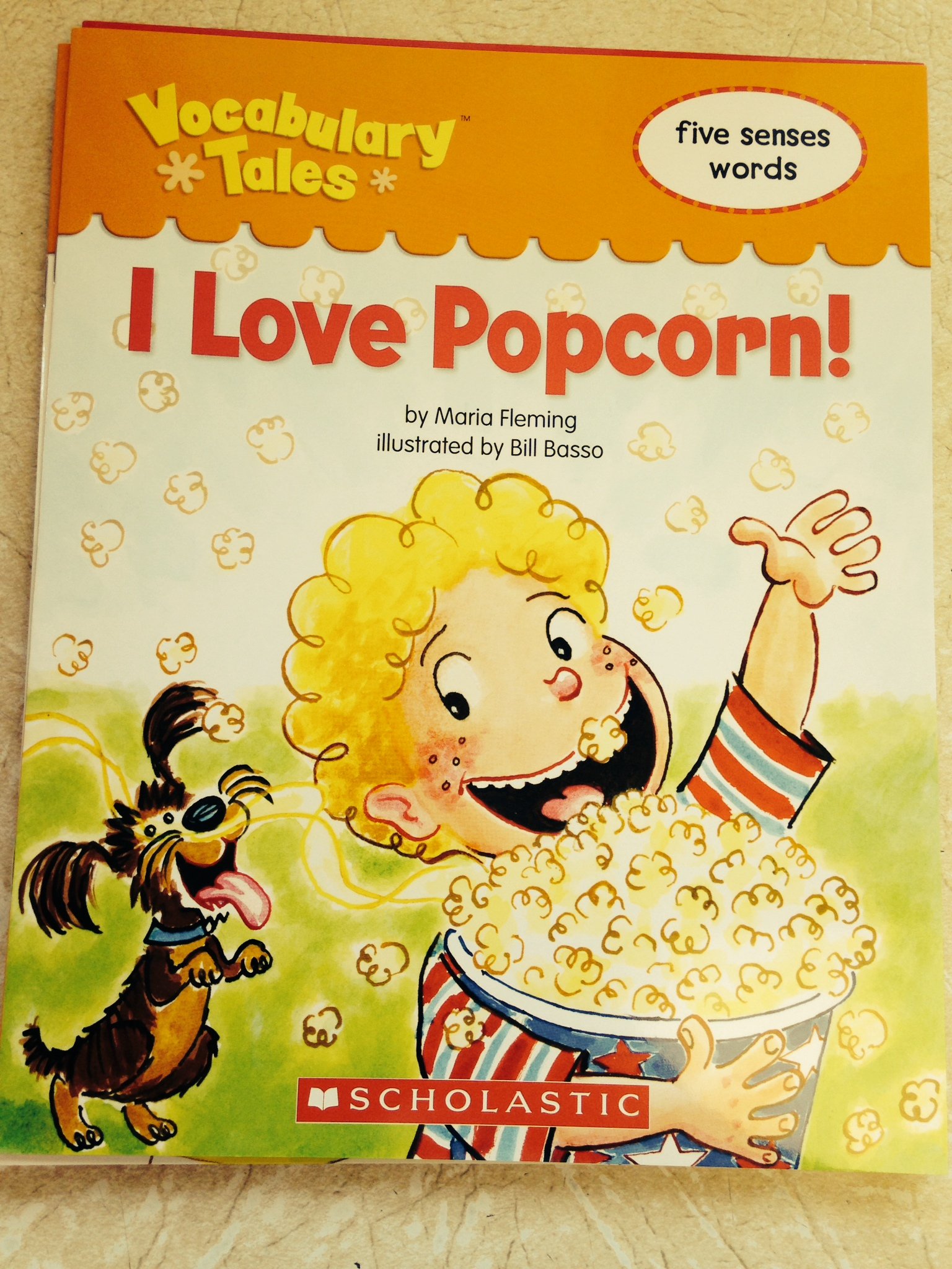 I Love Popcorn - Vocabulary Tales - Shape Words