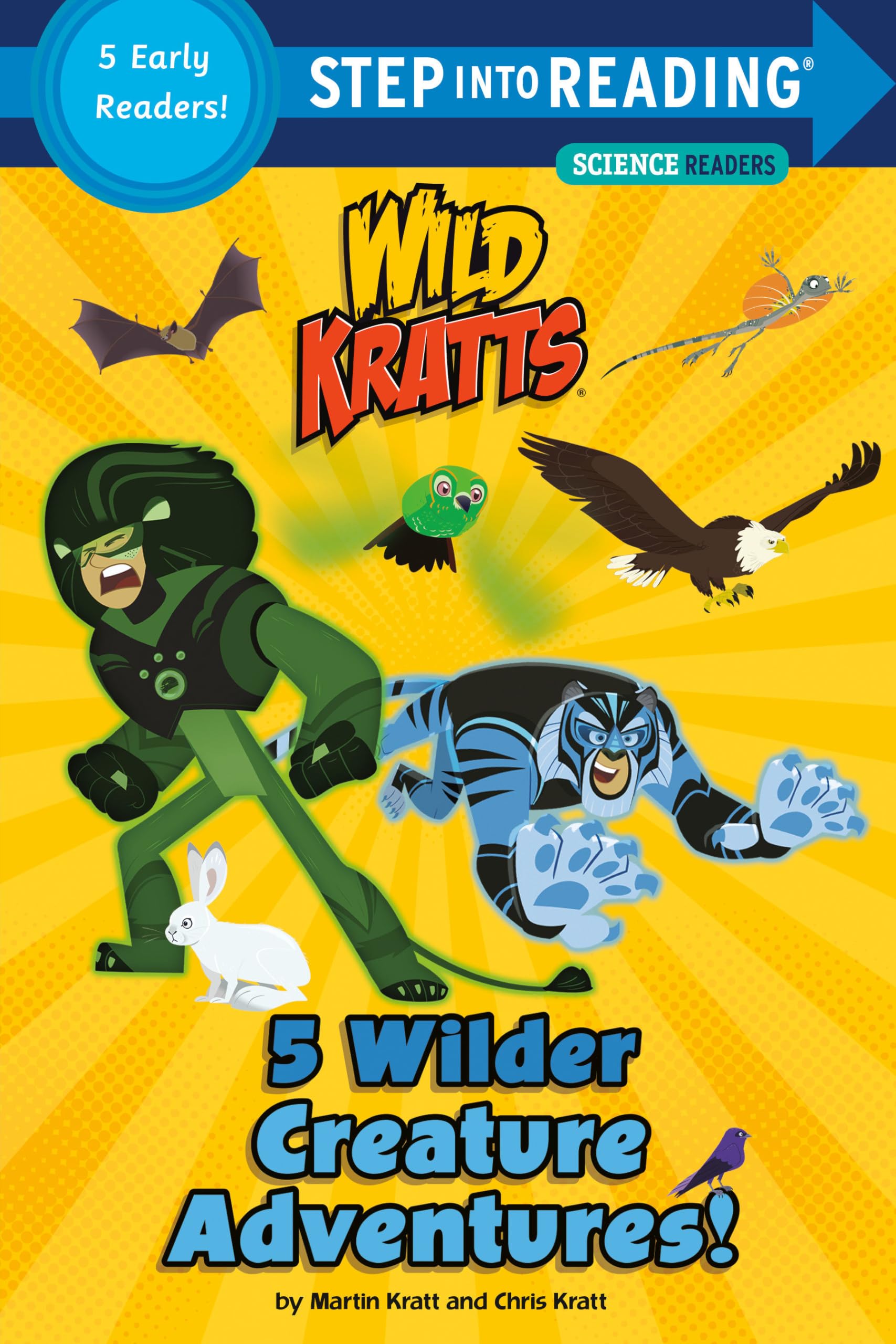 5 Wilder Creature Adventures (Wild Kratts) (Step into Reading)