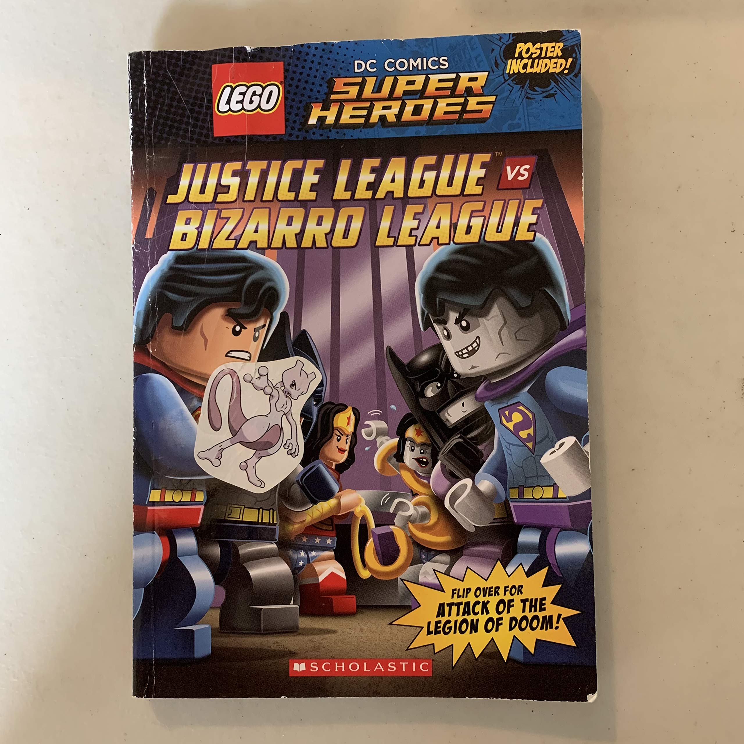 LEGO DC Comics Super Herroes Flip-Book: Attack of the Legion of Doom! & Justice League Bizarro League